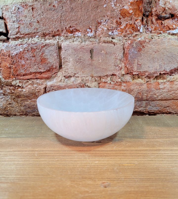 Polished Selenite Bowl Large