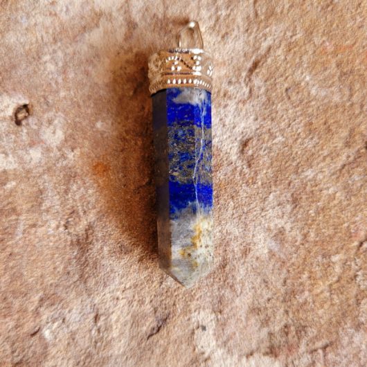 Lapis Lazuli Pencil Point Pendant