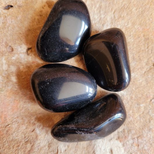 Obsidian Black Polished Tumblestone Crystal