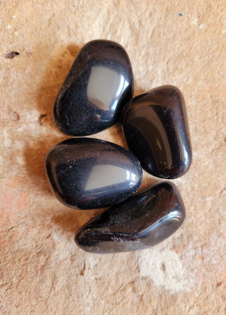 Obsidian Black Polished Tumblestone Crystal