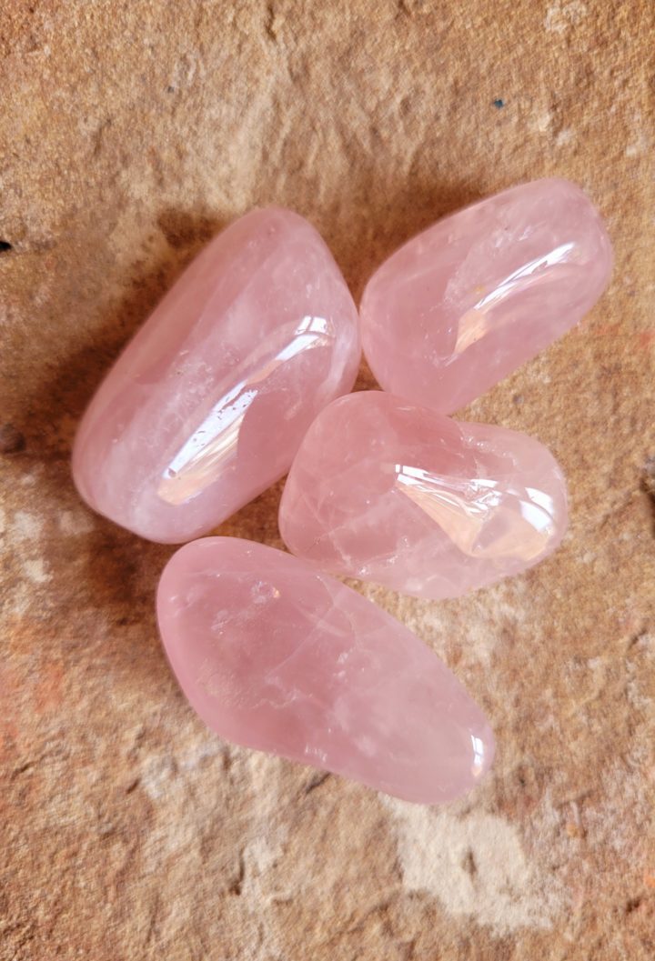 Rose Quartz Polished Tumblestone Crystal