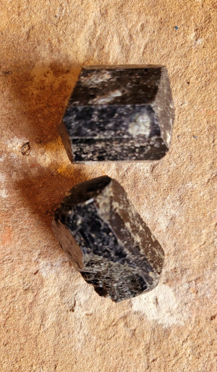 Tourmaline Double Terminated Polished Tumblestone Crystal Medium