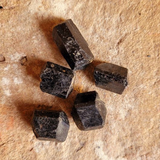 Tourmaline Black Rough Crystal