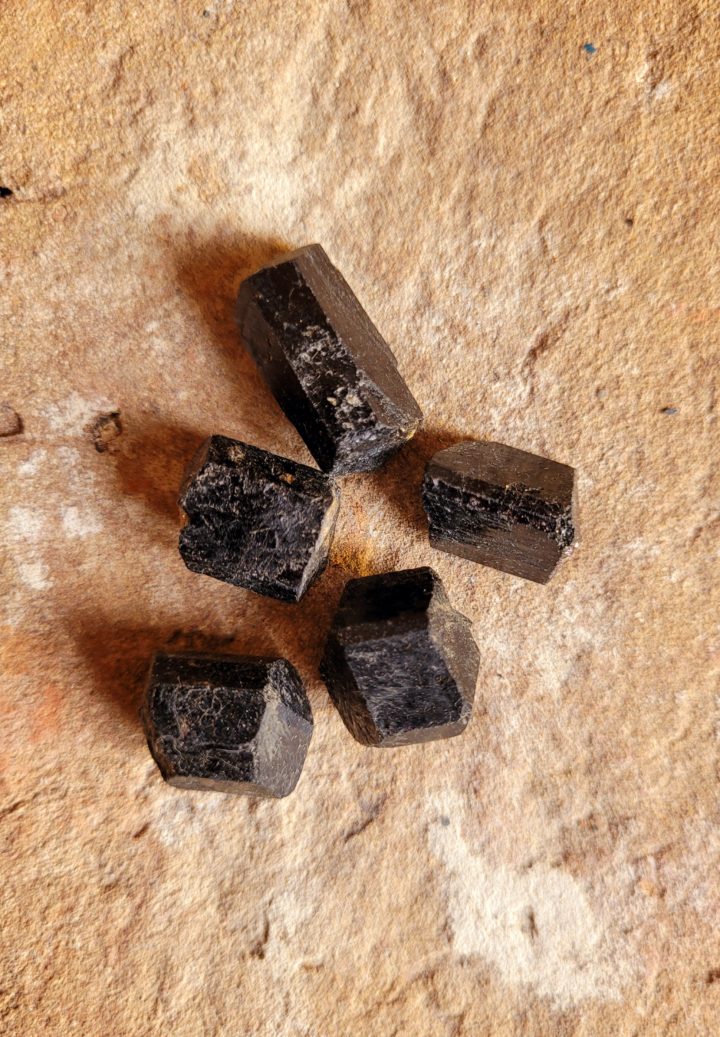 Tourmaline Black Rough Crystal