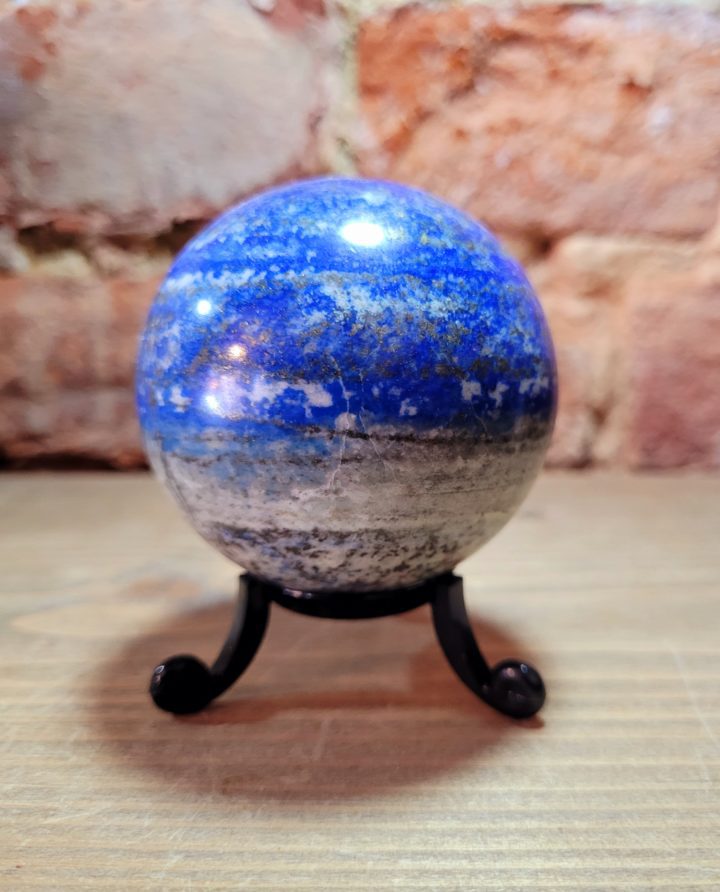 Lapis Lazuli Polished Crystal Sphere Large