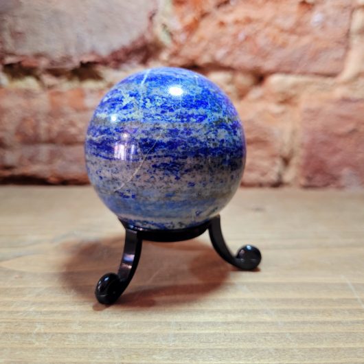 Lapis Lazuli Polished Crystal Sphere Medium