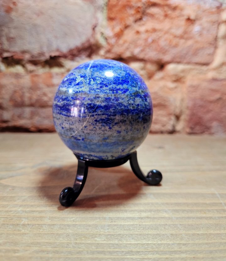 Lapis Lazuli Polished Crystal Sphere Medium