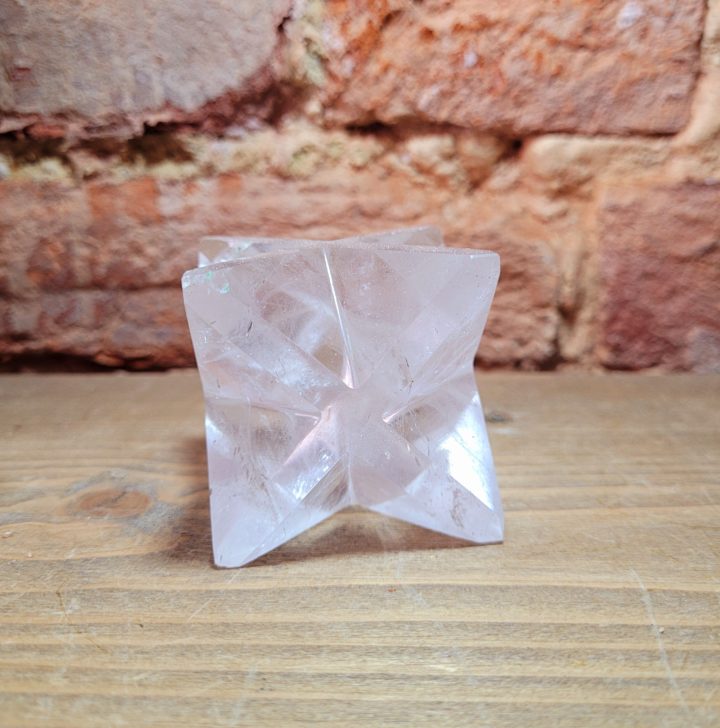 Quartz Polished Crystal Merkabah 50mm