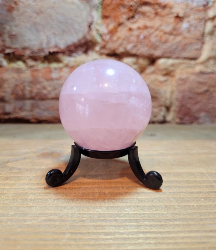 Rose Quartz Polished Sphere 45mm