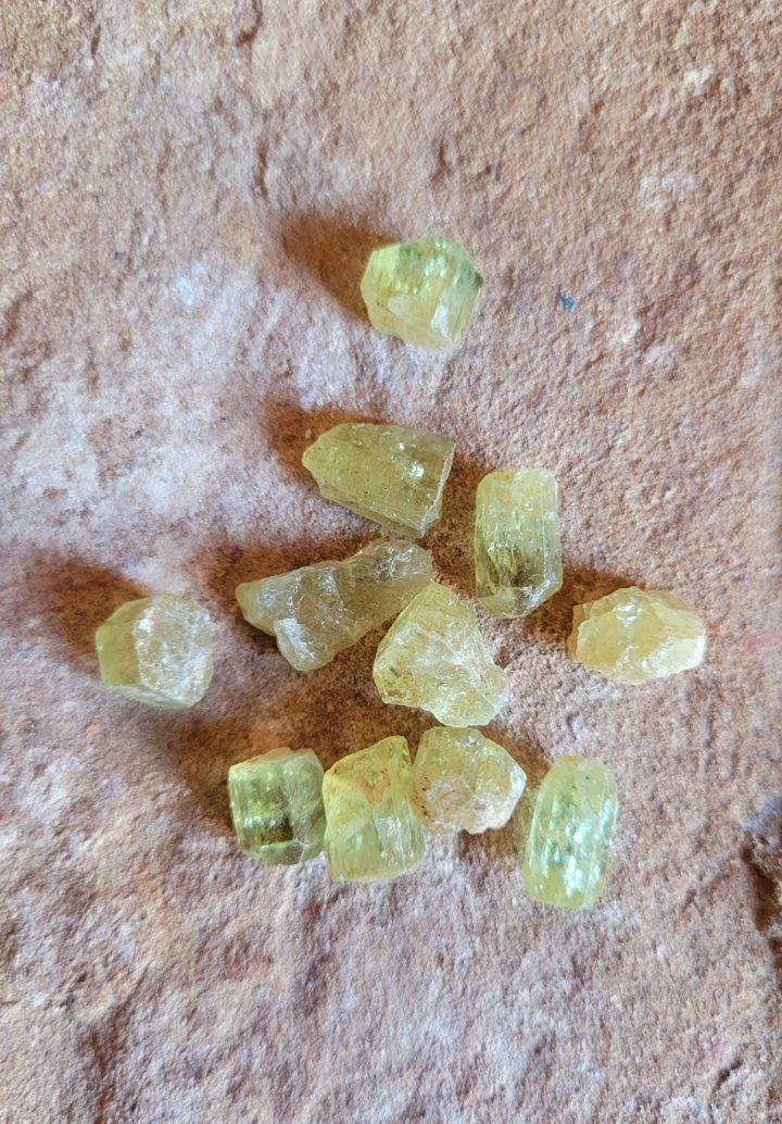 Peridot Rough Natural Tumblestone Crystal