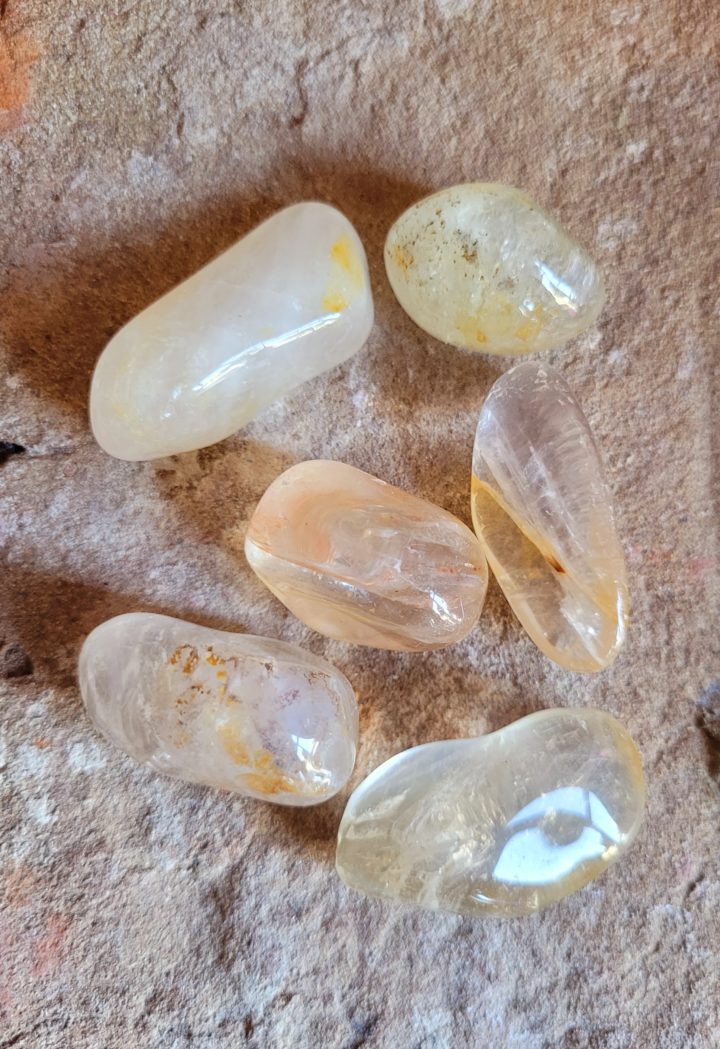 Golden Healer Quartz Polished Tumblestone Crystal