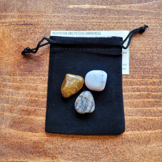 Crystal Set For Meditation and Psychic Awareness
