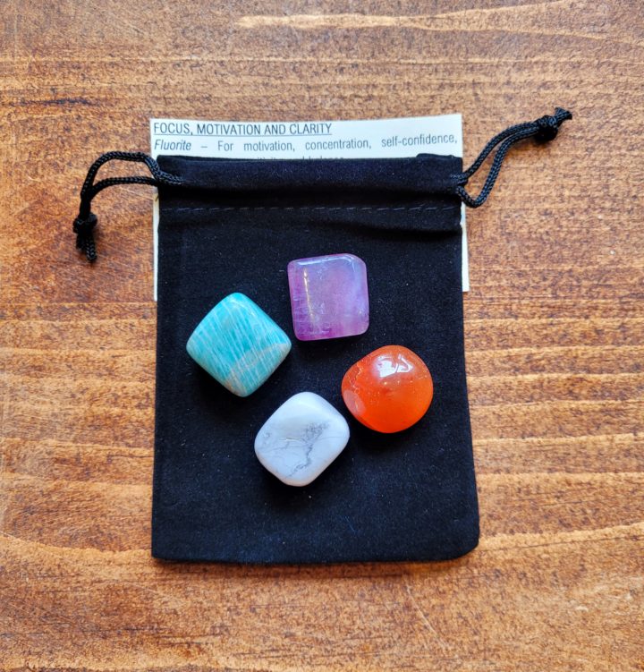 Crystal Set For Focus, Motivation and Clarity