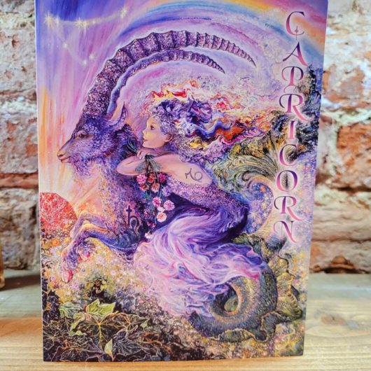 Josephine Wall Art Greeting Card Capricorn