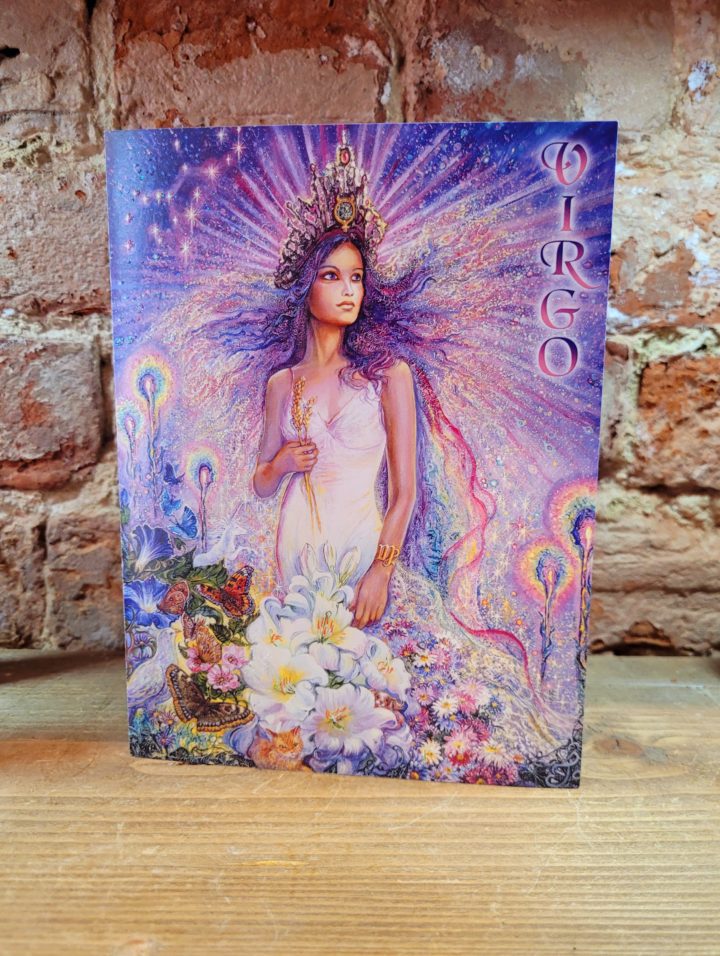 Josephine Wall Art Greeting Card Virgo