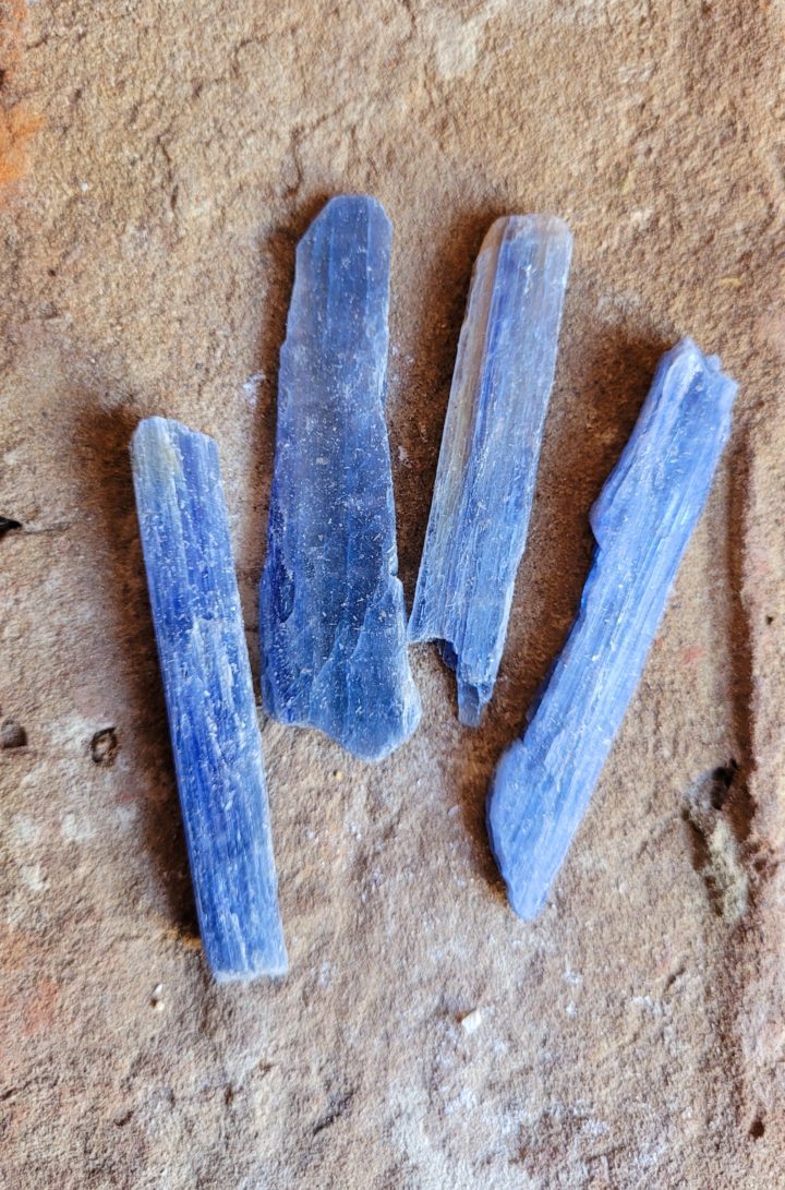 Kyanite Blue Rough Natural Crystal Blade