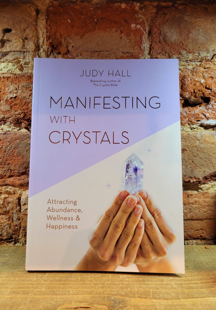 Book Manifesting with Crystals by Judy Hall