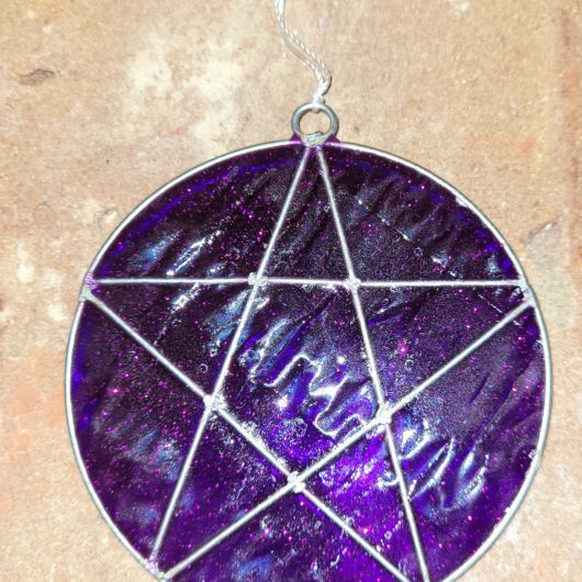 Mystical Pentagram Suncatcher