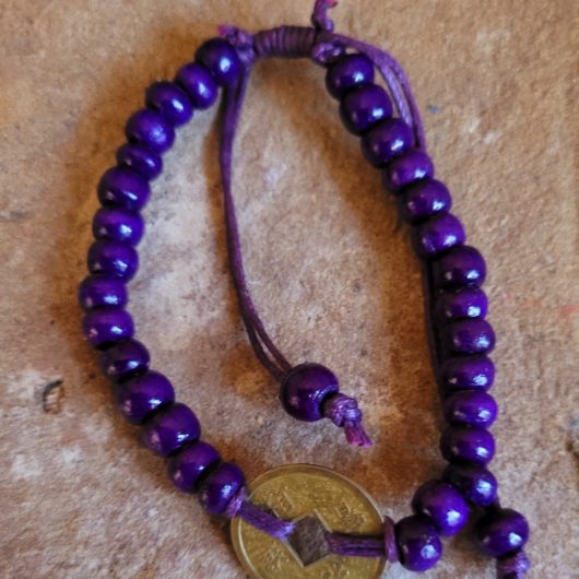 Good Luck Feng-Shui Bracelet - Purple