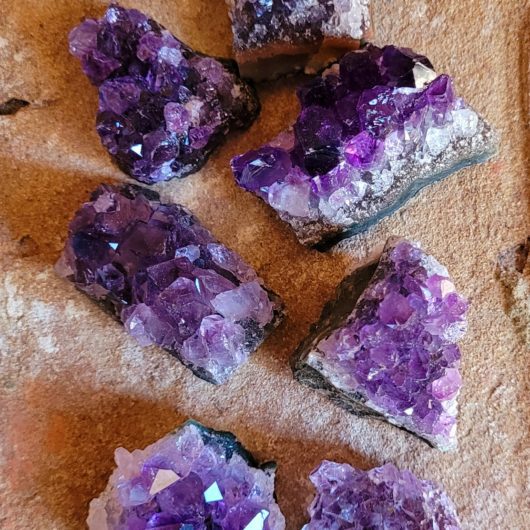Amethyst Small Natural Cluster Druze
