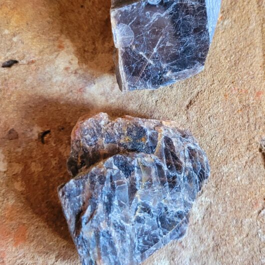 Black Moonstone Rough Chunk Crystal