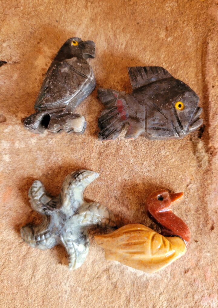 Soapstone Carved Animals