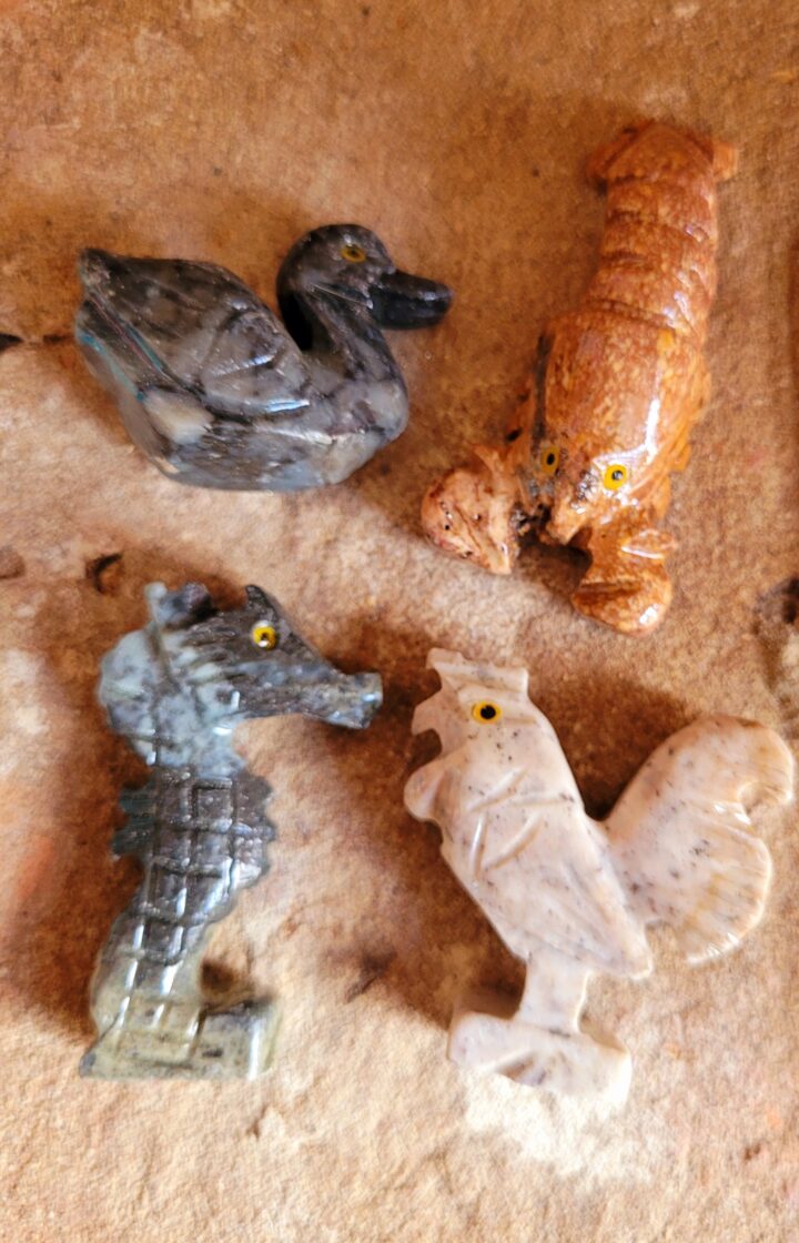 Soapstone Carved Animals